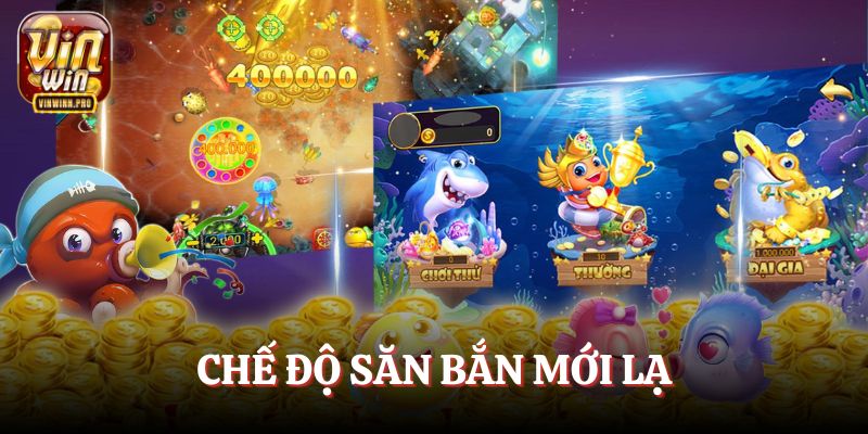 Chế độ săn bắn mới lạ để ngư thủ thỏa sức tùy chọn