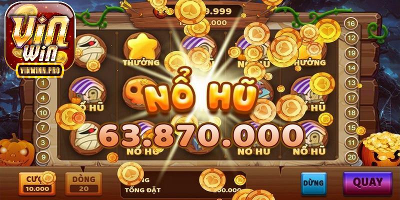 Nổ hũ gây ấn tượng với các vòng quay và cơ hội nhận thưởng lớn